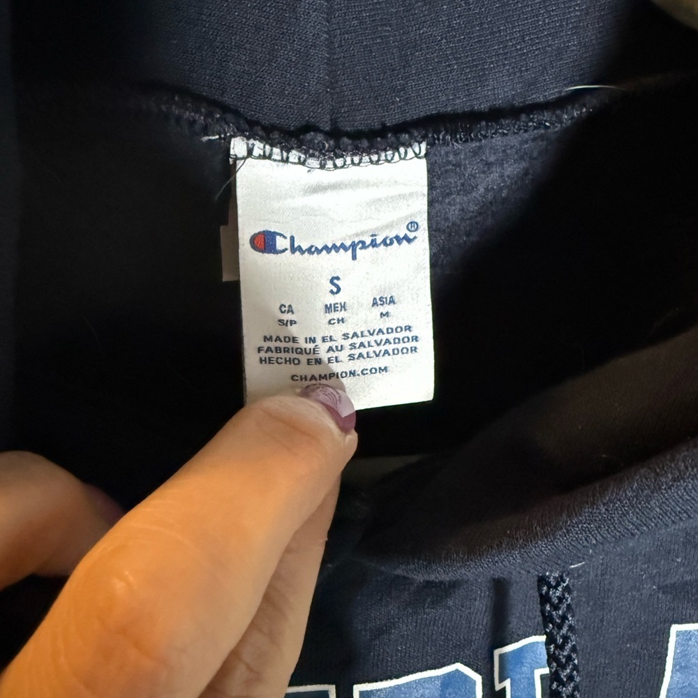 Champion Champlain College hooded sweatshirt • Men’s small - Picture 4 of 6